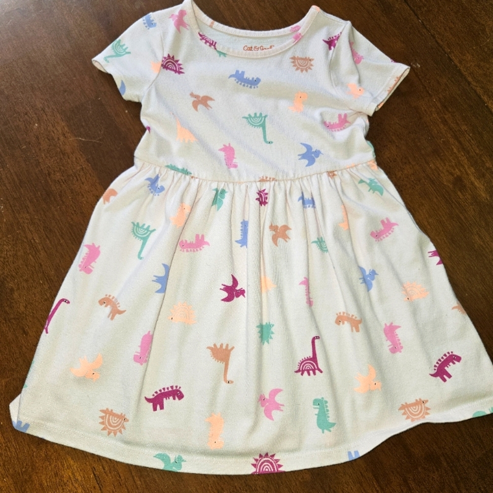 Girls 4T Dinosaur Dress